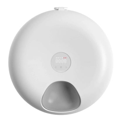 Comedouro Automático 6 Refeições Programáveis via Controle por Botão ou via app Wi-fi