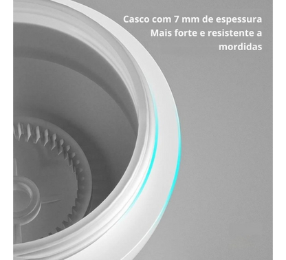 Bola Inteligente Eletrônica para pets com Luzes RGB