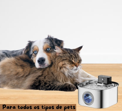 Bebedouro Inteligente para Pets sem fio - Base Contemporânea