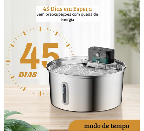 Bebedouro Inteligente para Pets sem fio - Base Orgânica