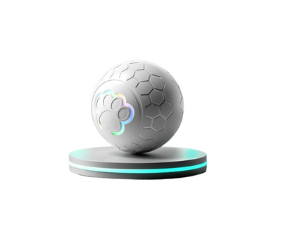 Bola Inteligente Eletrônica para pets com Luzes RGB